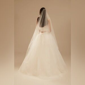 Chosen by Khya Cooper Veil in bright ivory
